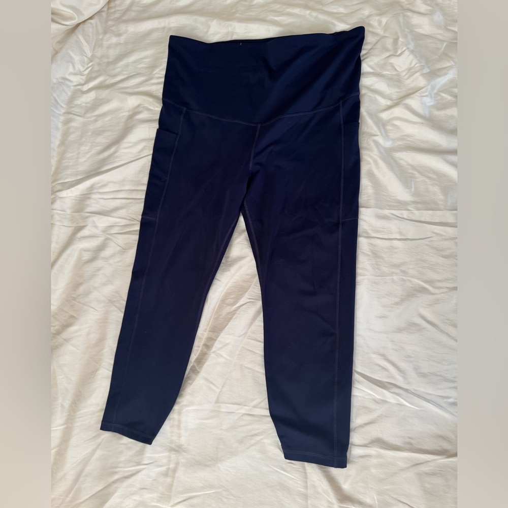 GAP Maternity Leggings in Deep Blue